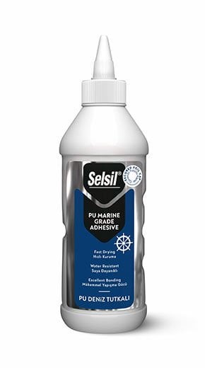 Selsil Selfix PU Deniz Tutkalı Şeffaf 500 Gr