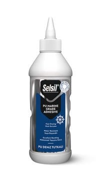 Selsil Selfix PU Deniz Tutkalı Şeffaf 700 Gr