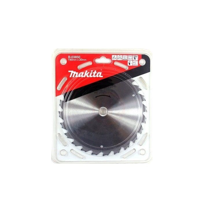Makita Profesyonel Ahşap Daire Testere 190x20 mm 24 Diş (B-03850)