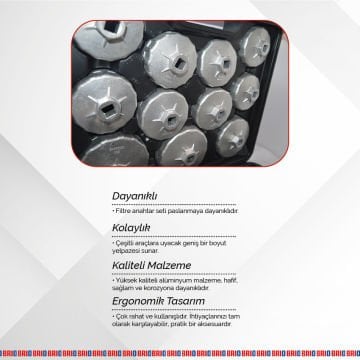 Brio Bgs Filtre Anahtar Seti 23 Parça