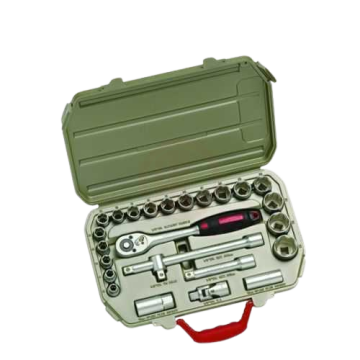 Crescent CTK 25EU Profesyonel Lokma Anahtar Takımı (1/2 İnç, 25 Parça, Metrik)