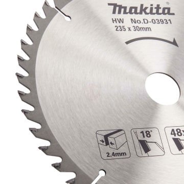 Makita Metal Daire Testere 185x30 mm 36 Diş (B-03931)