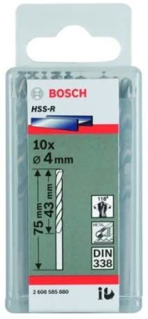 Bosch Hss-R Metal Matkap Uç 9X125 Mm 10 Lu Paket - 2607018433