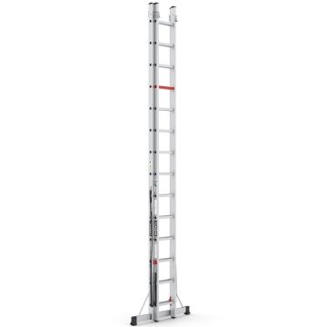 Çağsan İki Parçalı Çok Amaçlı Alüminyum Merdiven 2x14 Basamaklı - TSA8