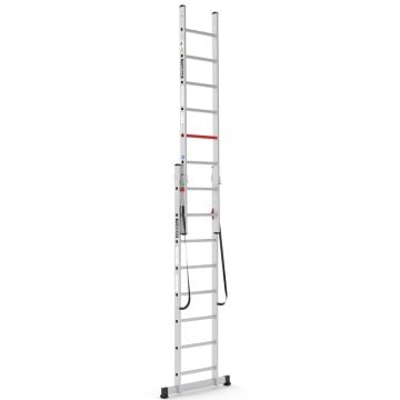 Çağsan Çok Amaçlı Alüminyum İskele Merdiven 2x8 Basamaklı - PL003