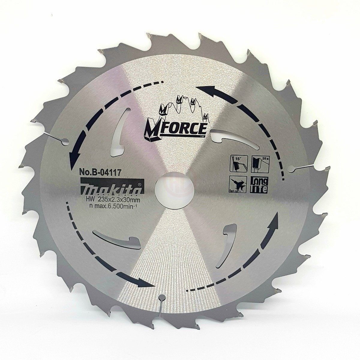 Makita Profesyonel Ahşap Daire Testere 235x20 mm 20 Diş (B-04117)