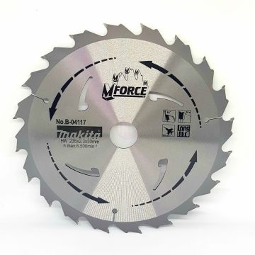 Makita Profesyonel Ahşap Daire Testere 235x20 mm 20 Diş (B-04117)
