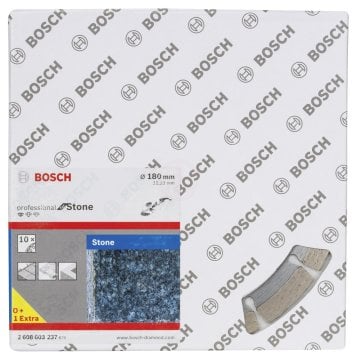 Bosch Elmas Kesme Diski Standard For Stone 180x22,23 mm (10 Adet) - 2608603237
