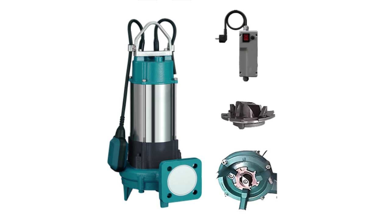 Kaysu Dalgıç Pompa CUT1500T 2 İnç 310x230x670 mm 33 Kg (1,5 kW - 2 HP)