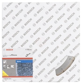 Bosch Elmas Kesme Diski Standard For Stone 230x22,23 mm (10 Adet) - 2608603238
