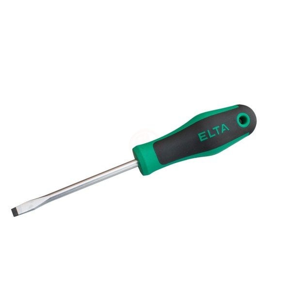 Elta Düz Uçlu Tornavida Ergonom Seri 4x100 mm - 4160174100