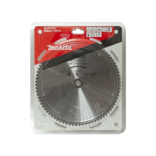 Makita B-04151 PROFESYONEL ELMAS DAİRE TESTERE 260x30 MM - MAAB04151