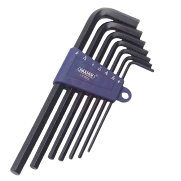 Draper 66446 Allen Anahtar Seti (7 Parça, İnç Ölçü Birimi)