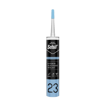 Selsil Yağmura Dayanıklı Akrilik Mastik 485 Gr Gri