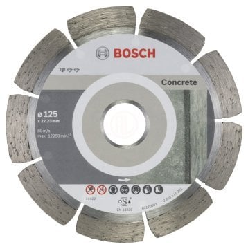 Bosch Elmas Kesme Diski Standard For Concrete 125x22,23 mm (10 Adet) - 2608603240