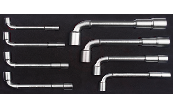 Ceta Form 8 Parça Pipo İki Ağız L Tipi Anahtar Takımı (Eva Lı)