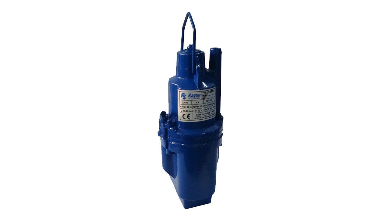 Kaysu Dalgıç Pompa KYS01 10 Mt - 1/2 İnç - 150x150x305 mm - 4,25 Kg