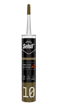 Selsil Yangın Durdurucu Akrilik Mastik 290 ml