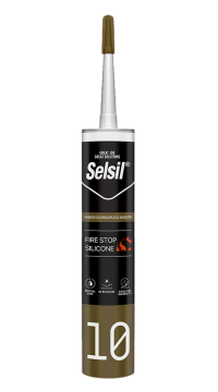 Selsil Yangın Durdurucu Akrilik Mastik 290 ml