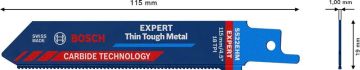 Bosch Panter Testere Bıçağı Expert ThinToughMetal S522EHM (1 Adet) - 2608900359