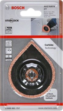 Bosch Starlock Testere Ucu 3Max AVZ 70 RT4 70 mm (1 Adet) - 2608661757