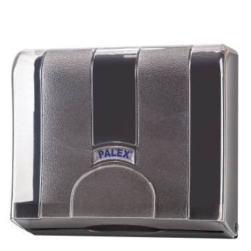 Palex Standart Z Katlı Kağıt Havlu Dispenseri Şeffaf Füme - 3570-2