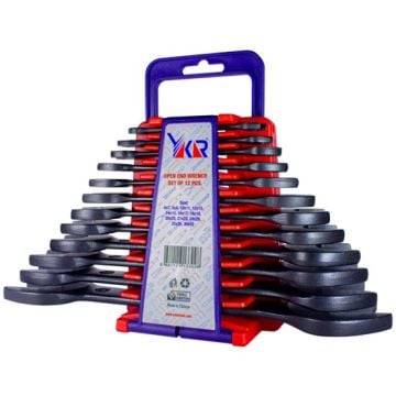 Yakar İki Ağız Anahtar Kısa Boy Set (12 Parça)