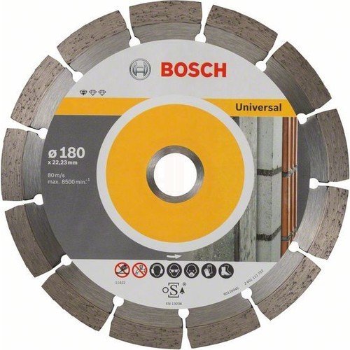 Bosch Universal Elmas Kesme Bıçak 115 Mm 10 Lu Paket - 2608603244