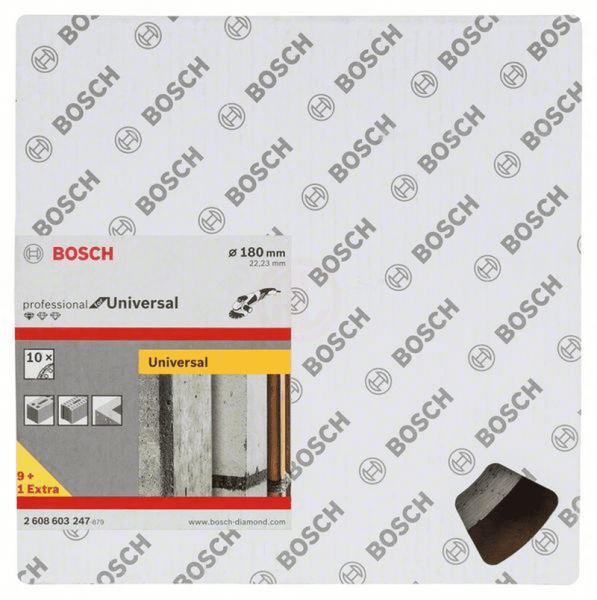 Bosch Universal Elmas Kesme Bıçak 115 Mm 10 Lu Paket - 2608603244