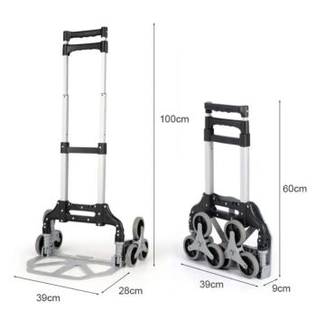 Haibrag Hai-03 75 Kg Katlanır Paket - Koli Taşıma Arabası