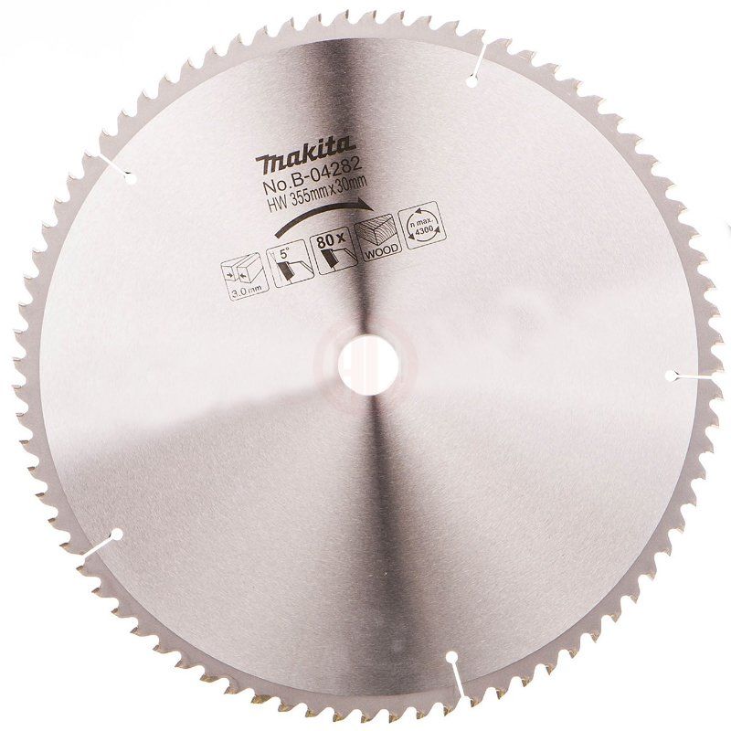Makita Profesyonel Ahşap Daire Testere 355x30 mm 80 Diş (B-04282)