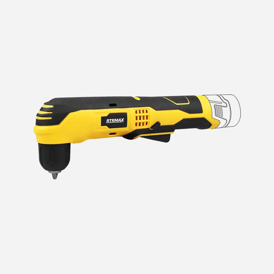 Rtrmax RTX1219B Akülü Köşe Matkap 12V (Akü ve Şarj Cihazı Dahil değildir.)