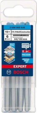 Bosch Çok Amaçlı Matkap Ucu Expert CYL-9 MC 6x100 (10 Adet) - 2608900640