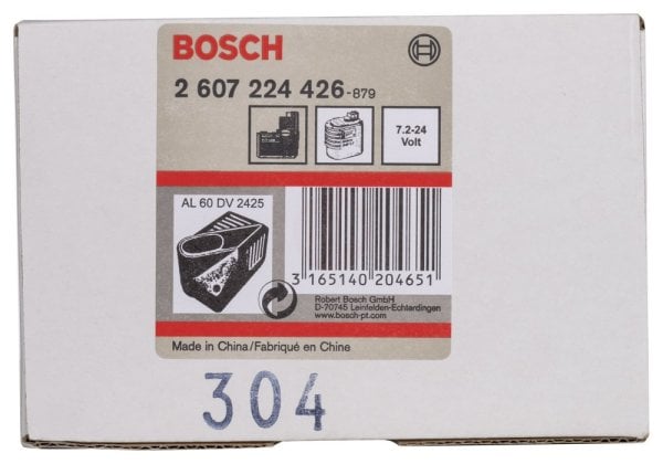 Bosch Şarj Cihazı Al 2425 Dv 7.2-24 V Nicd/Mh - 2607224426