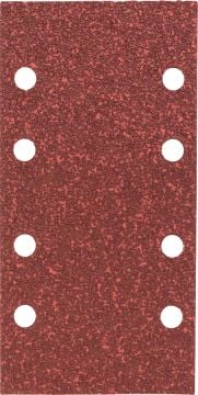 Bosch Titreşimli Zımpara Kağıdı 8 Delik 93x185 mm 40 Kum (10 Adet) - 2609256A80