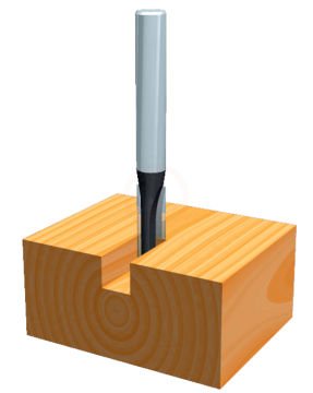 Makita Freze Ucu Düz Kanal Bıçağı 6x20x50 mm (D-09313)