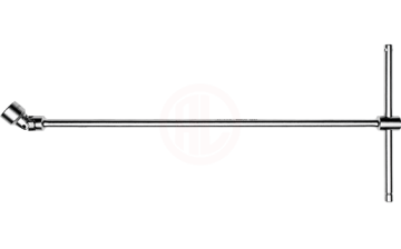 Ceta Form T Saplı Oynar Başlı Lokma Anahtar 6 Mm