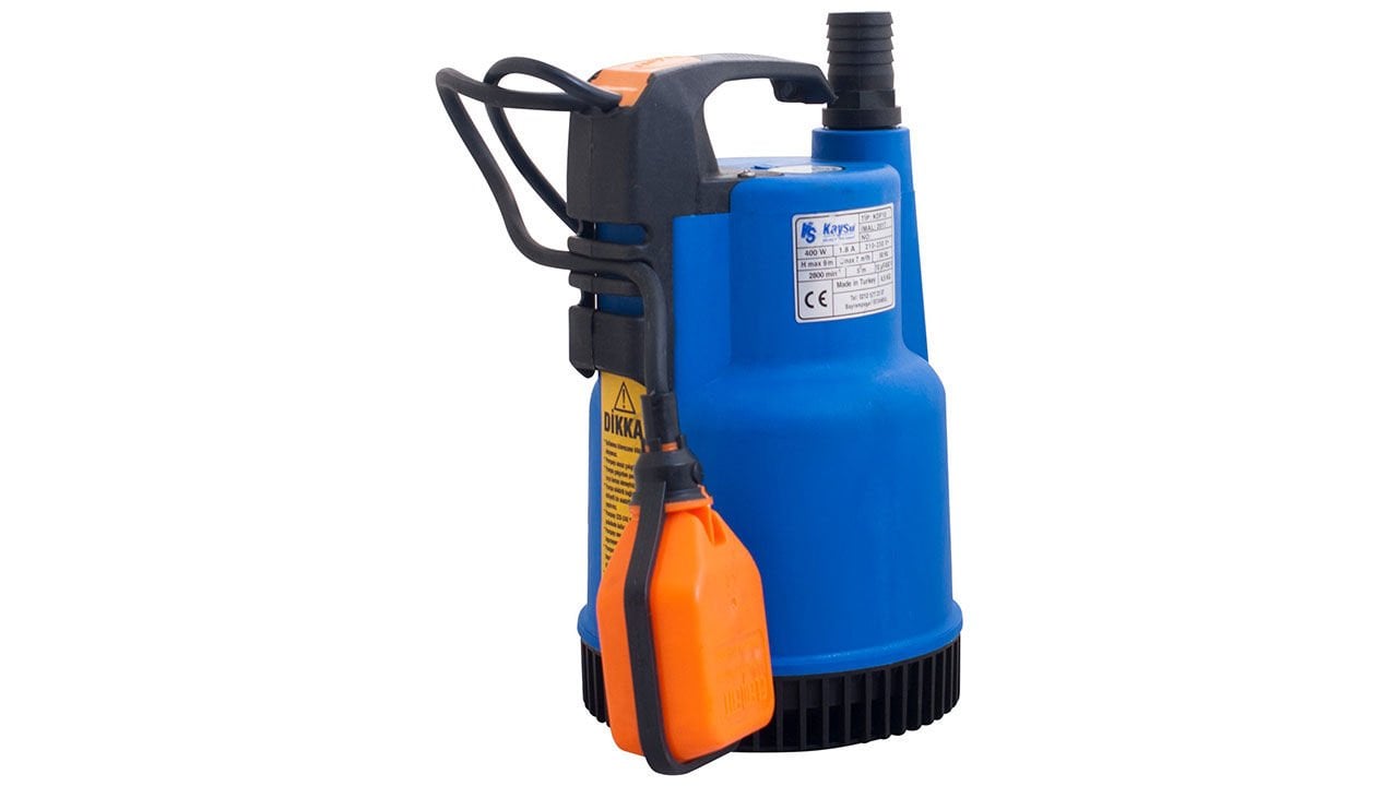 Kaysu Dalgıç Pompa KDF10 1 İnç 190x190x280 mm 5 Kg (0,37 kW - 0,5 HP)