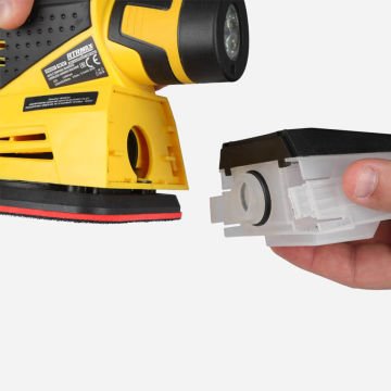 Rtrmax RTX1237B Akülü Titreşimli Üçgen Zımpara Makinesi 12V (Akü ve Şarj Cihazı Dahil değildir.)