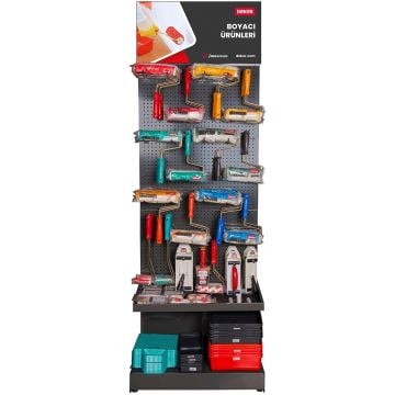 Dekor Rulo 9121 Stand Boyacı (155 Parça)