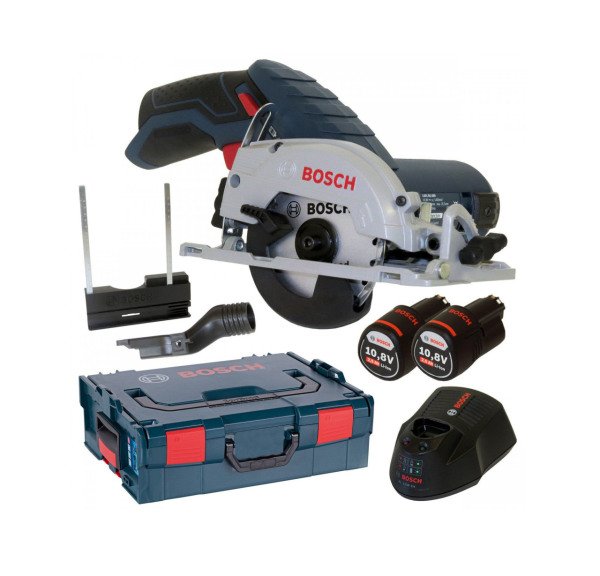 Bosch Professional Gks 12V-26 2,5 Ah Çift Akülü Daire Testere - L-Boxx Çantalı - 06016A1003