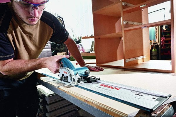 Bosch Professional Gks 12V-26 2,5 Ah Çift Akülü Daire Testere - L-Boxx Çantalı - 06016A1003
