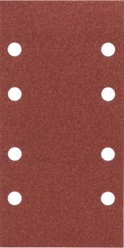 Bosch Titreşimli Zımpara Kağıdı 8 Delik 93x185 mm 120 Kum (10 Adet) - 2609256A83