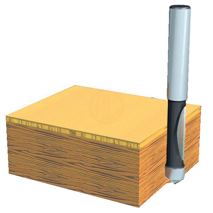Makita Freze Ucu Tek Kenar Alma Bıçağı 6x6x60 mm (D-09335)