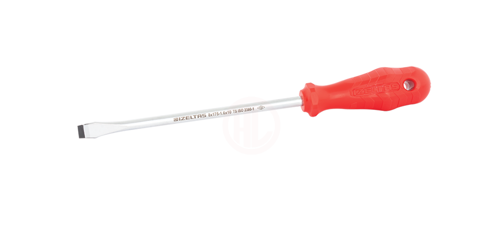 İzeltaş Düz Uçlu Tornavida Opak Seri 5x125 mm