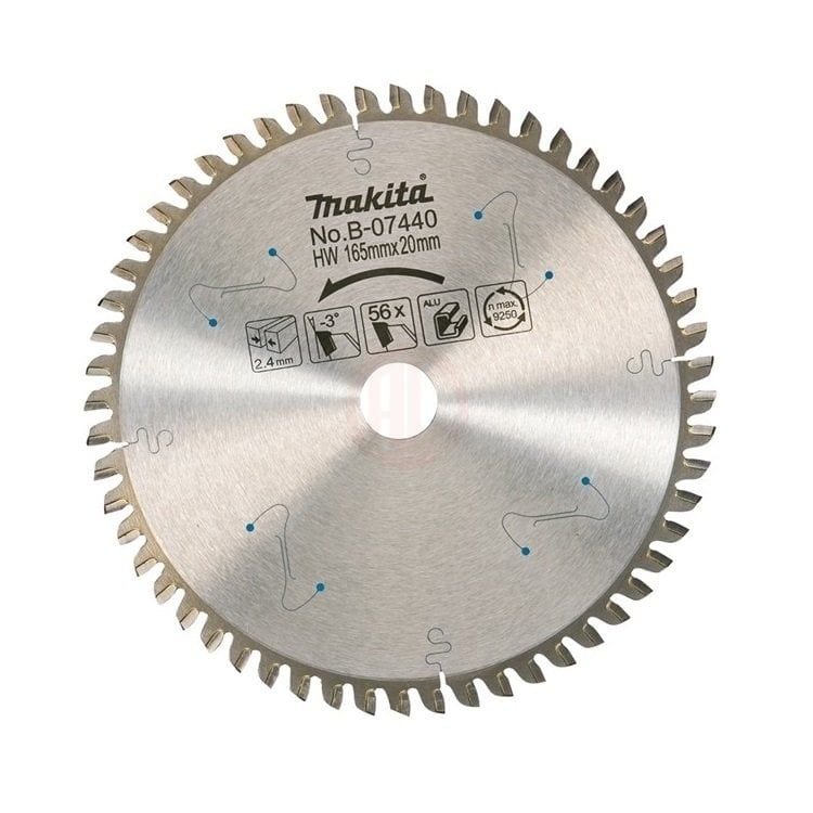Makita Profesyonel Alüminyum Daire Testere 165x20 mm 56 Diş (B-07440)