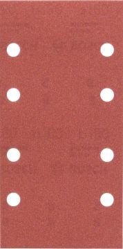 Bosch Titreşimli Zımpara Kağıdı 8 Delik 93x185 mm 180 Kum (10 Adet) - 2609256A84