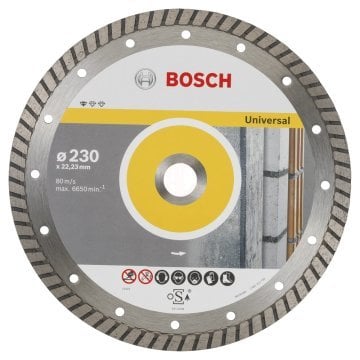 Bosch Elmas Kesme Diski Standard For Universal Turbo 230x22,23 mm (10 Adet) - 2608603252