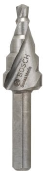 Bosch Spiral Kanallı HSS 5 Kademeli Matkap Ucu Üç Yüzeyli Şaft Ø4-12 mm - 2608597518
