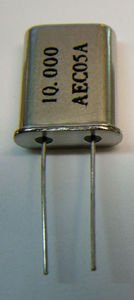 Schukat Krıstal, 10,0 Mhz Hc-49/U